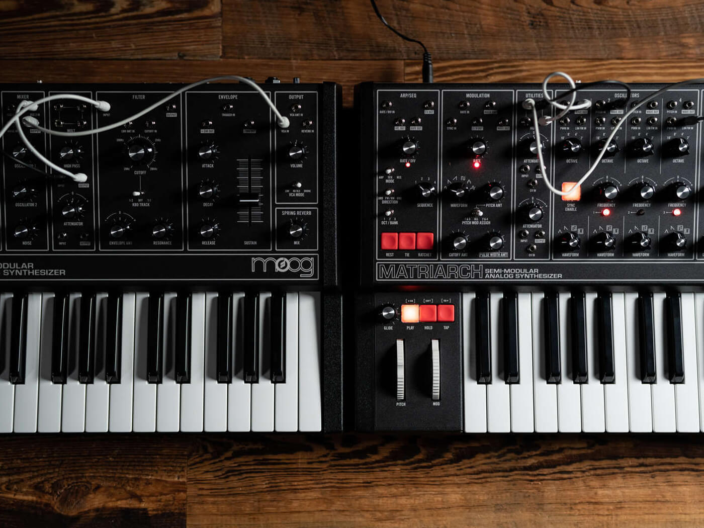 Moog Dark Series Grandmother and Matriarch