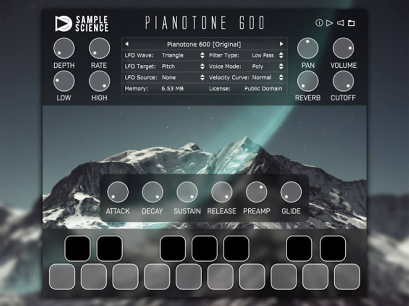 SampleScience Pianotone 600