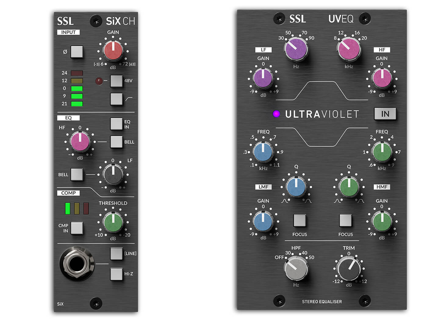 SSL SiX Channel & Ultraviolt EQ