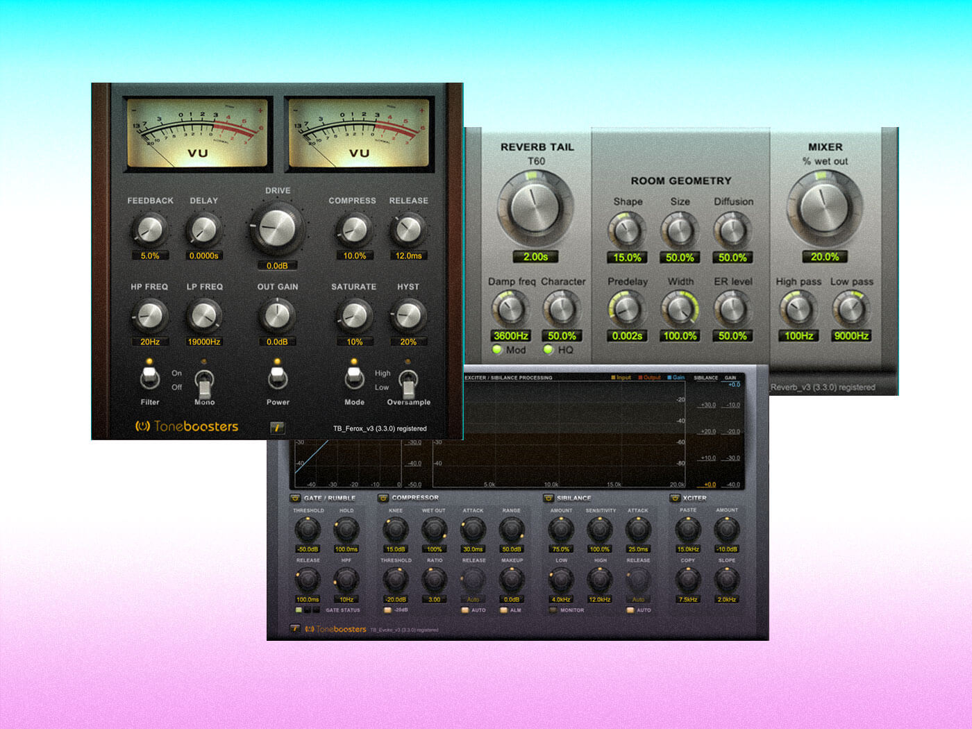 Toneboosters legacy plug-ins